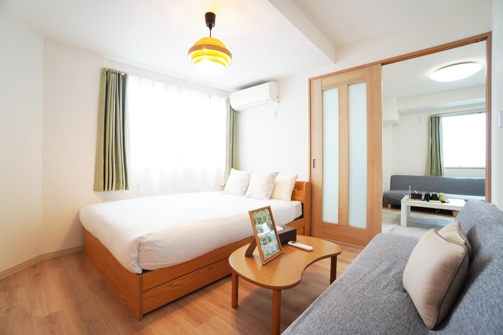 Apartmán Akimi Building Ósaka Exteriér fotografie